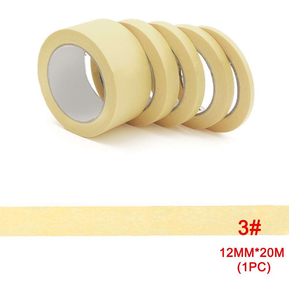 Masking Tape, multifunctionele Tape Verf Verf Masking Decoratie Verf Masking Tape-8Mm/10Mm/12Mm/18Mm/30Mm