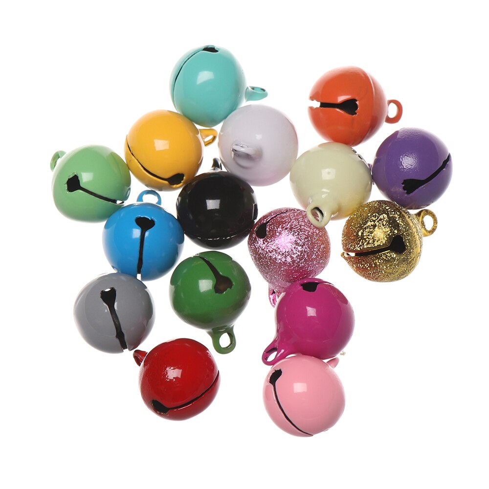 10 stuks kerstversiering met belletjes, mooie losse metalen kralen van ijzer, kerstboomhangers, doe-het-zelfmateriaal, kerstknutsels