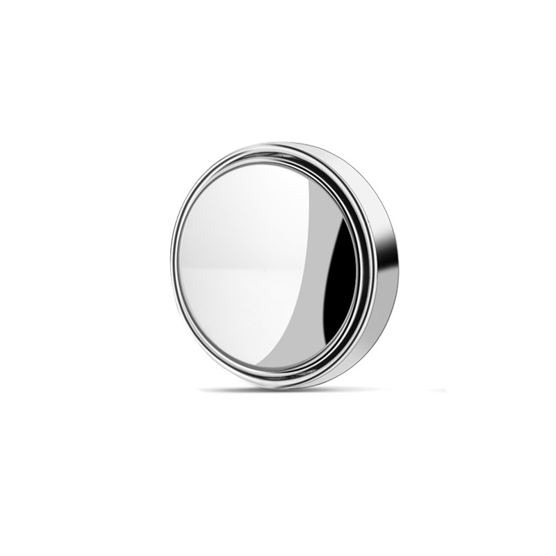 Auto extra achteruitkijkspiegel bolle spiegel 360 graden verstelbare dodehoekspiegel rond frame groothoekspiegels voor auto achteruit: Lavendel