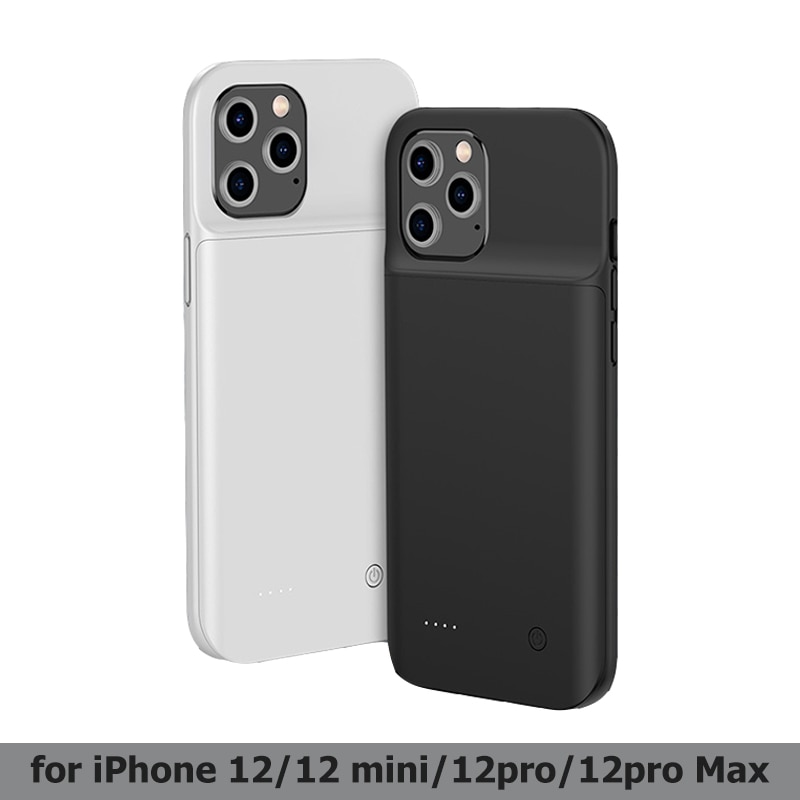 Battery Charger Case 6800Mah Externe Batterij Power Bank Case Voor Iphone 12 Mini 12 Pro 12pro Max Slanke batterij Case Cover