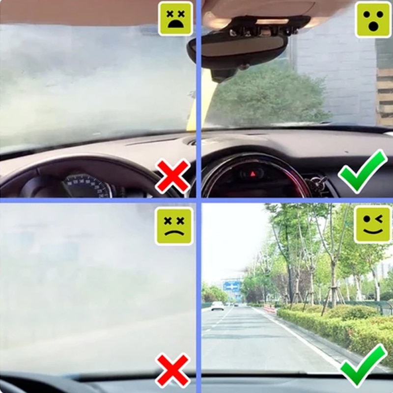 30ML Car Front Windshield Anti-Rain Agent Waterproof Rainproof Anit-fog Spray Car Rear-View Mirror Window Glass Coating Spray