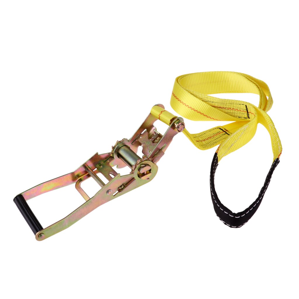 Kit de Slackline de alta resistencia, cuerda ajustada y trinquete de tensión para jardín, patio trasero, Camping al aire libre, fiestas de cumpleaños, 36 pies x 2&#39;&#39;: Yellow 