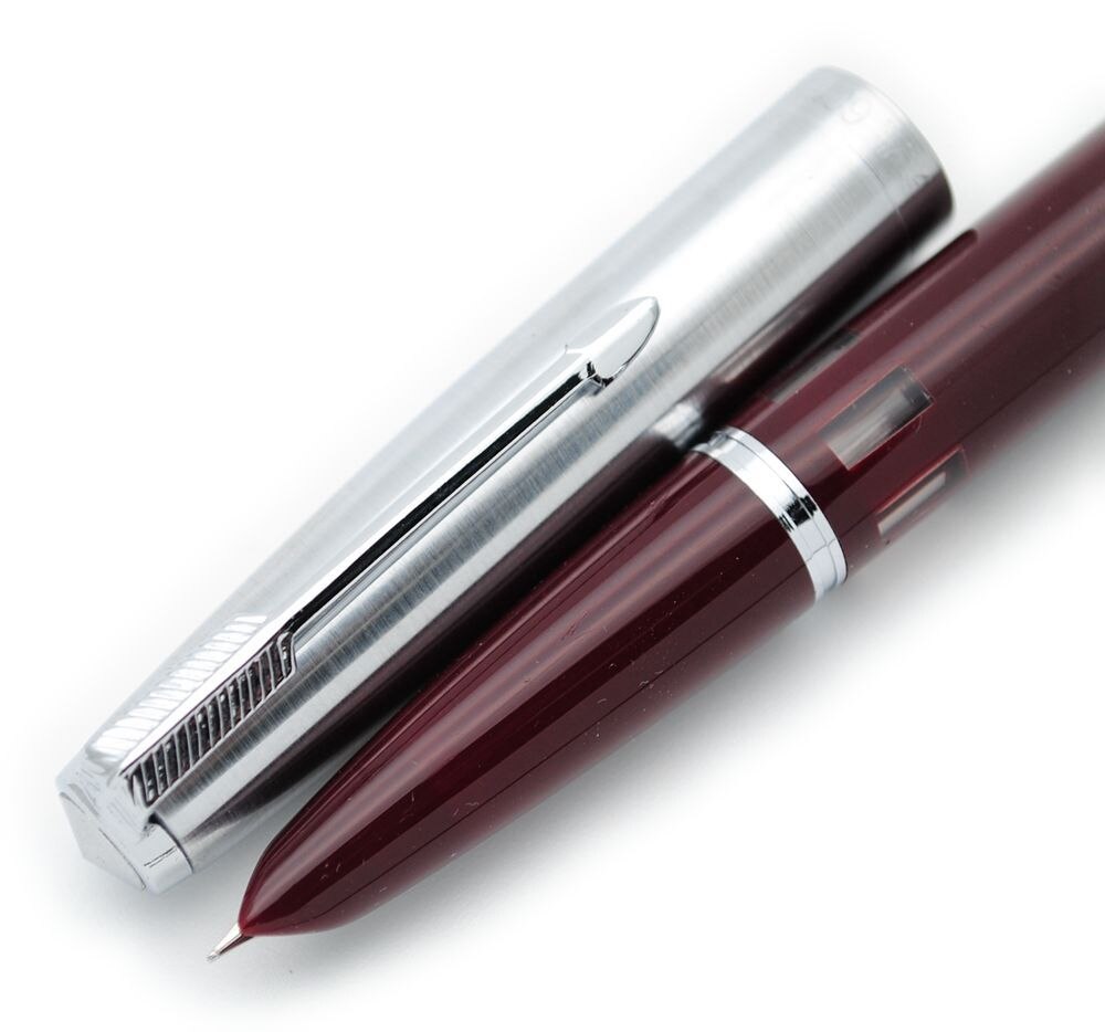 Yongsheng 601 Steel Cap Vacumatic Fountain Pen Fine Nib 0.5mm Popular Ink pen School Business Office Writing Pen