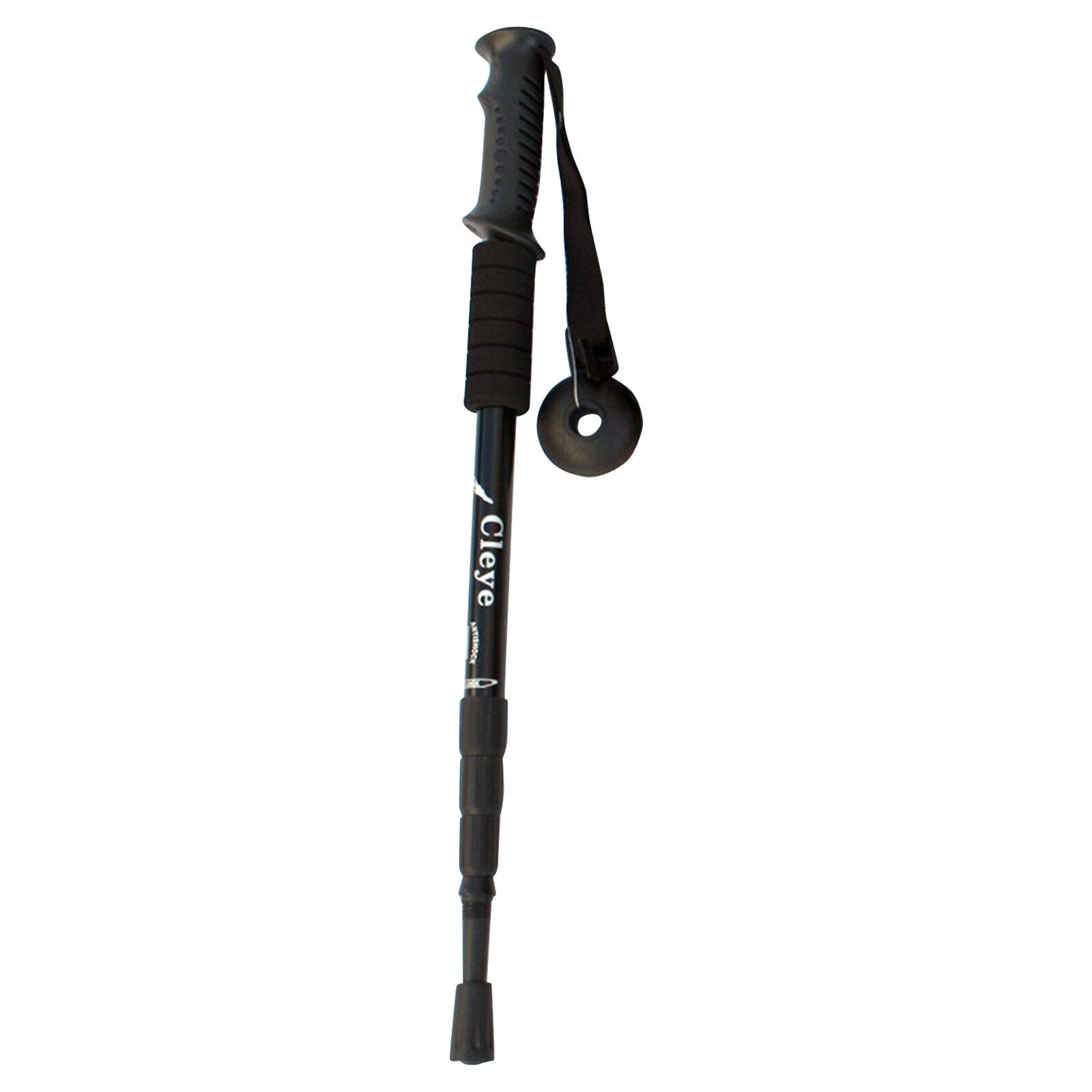 Trekking al aire libre escalada caminar palo Shock senderismo Trail polos palo ajustable bastones 4-Las secciones de senderismo, caminata Accesorios