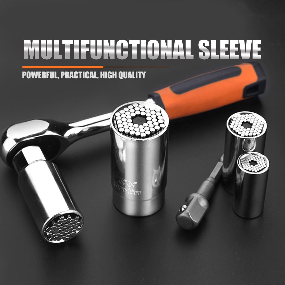 Universal Hand Operated Tools Metric Ratcheting Wrench Sets Surface Plating Anti-rust Workshop Equipment High Hardness Steel