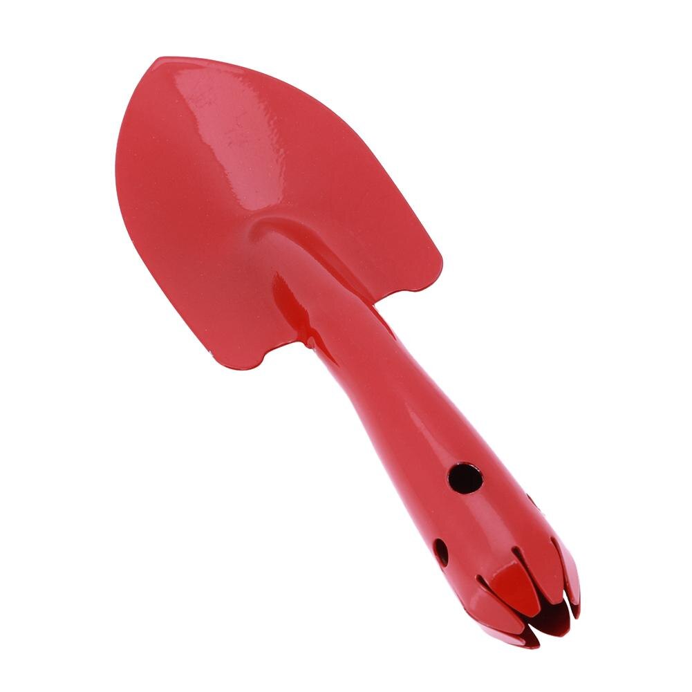 3 Colors Mini Gardening Tools Metal Potted Plants Shovel Rake Spade Garden Hand Shovel Flower Soil Planting Kids Spade Tool