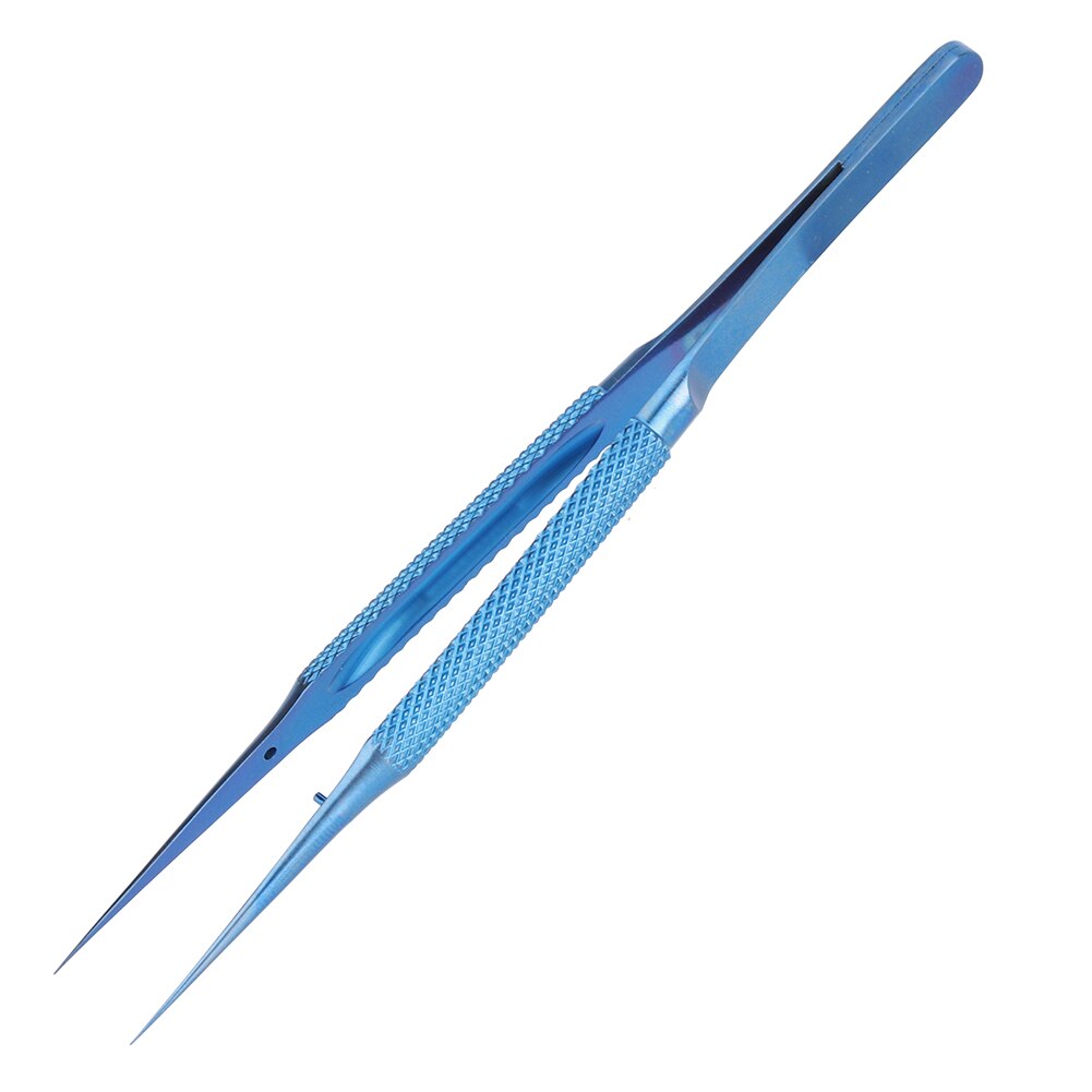 Tweezers BT-11/BT-15 Ti Alloy/Stainless Steel 0.15mm Pointed Straight/Elbow Repair Tweezers For Microscope Fingerprint Fly Line