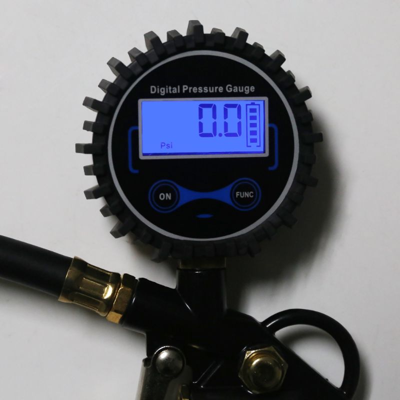 Car & Truck Tire Pressure Gauges 220PSI Tire Inflator Pressure Gauge Air Chuck Heavy Duty Inflator Gauge Rubber Hose-in Tire Tire Pressure Gauge And Inflator - Foto 8