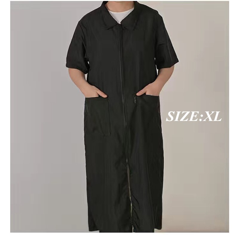 M -2xl dierenverzorging knippen werkkleding kappers lange mouwen werkkleding kapper winkelbediende schort  g1014: Halve seeve xl