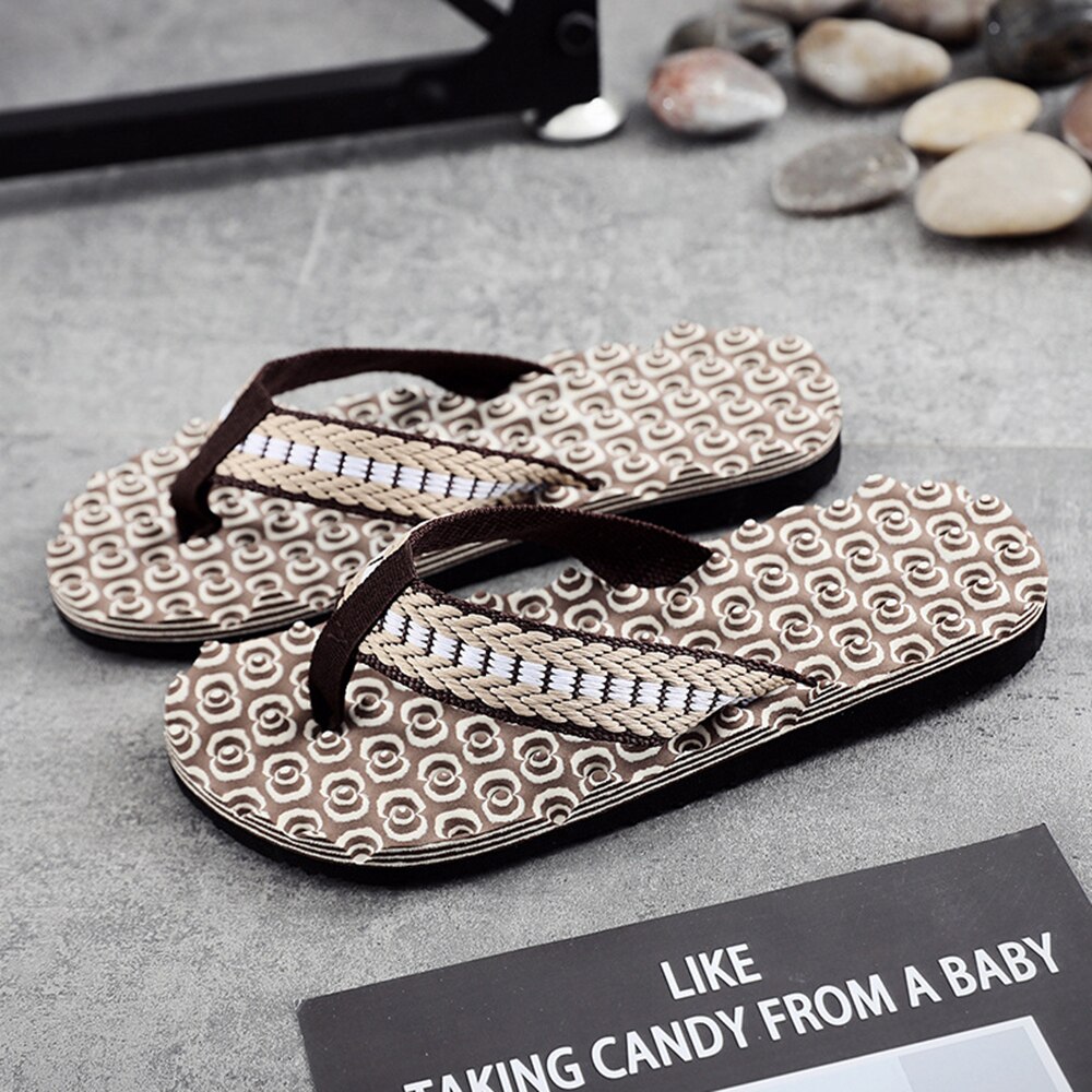 Chanclas de masaje para hombre, sandalias de playa, zapatos informales cómodos, chanclas de , calzado de verano qt213