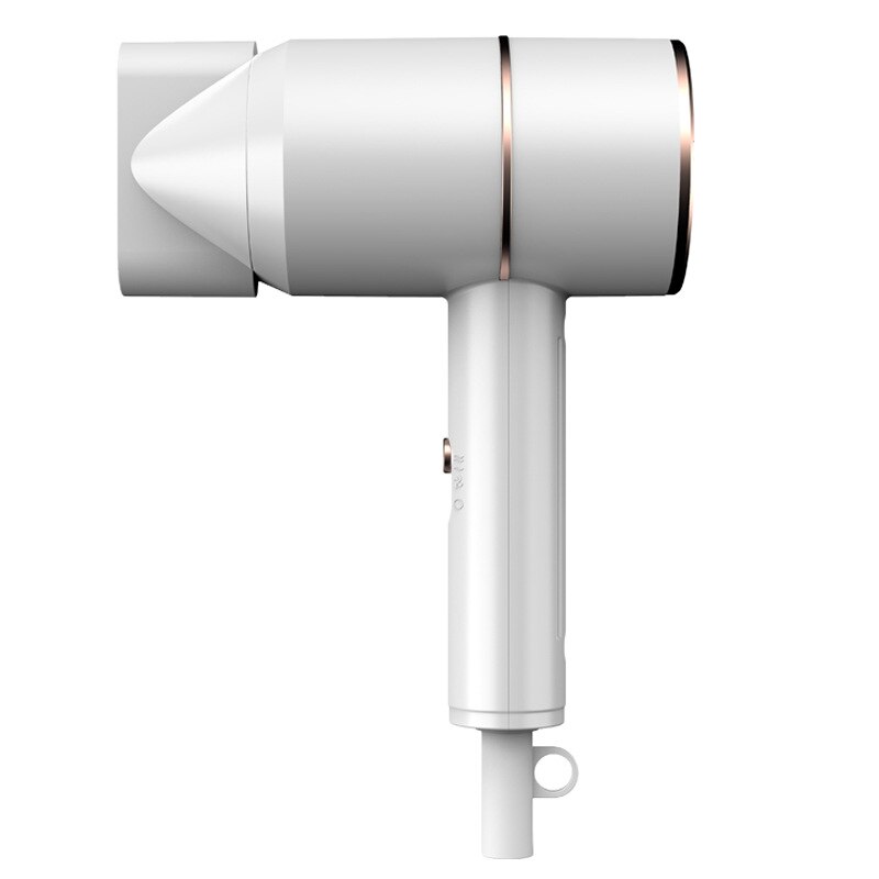 Hair Dryer Blow Household 500W Hair Dryer Electric Hairdressing Blow Adjustment Air Dryer Cold And Air Blower: White