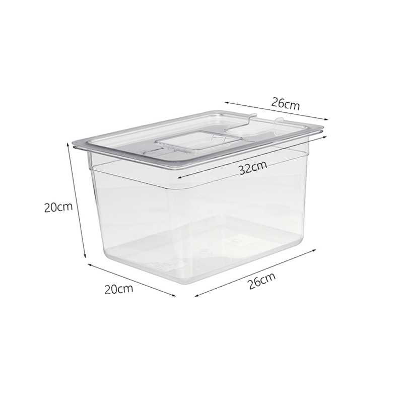 6L 11L Sous Vide Container Wasser Panzer mit Deckel für Zirkulator Sous Vide Kochen Eintauchen Langsam Herde Kochen Werkzeug