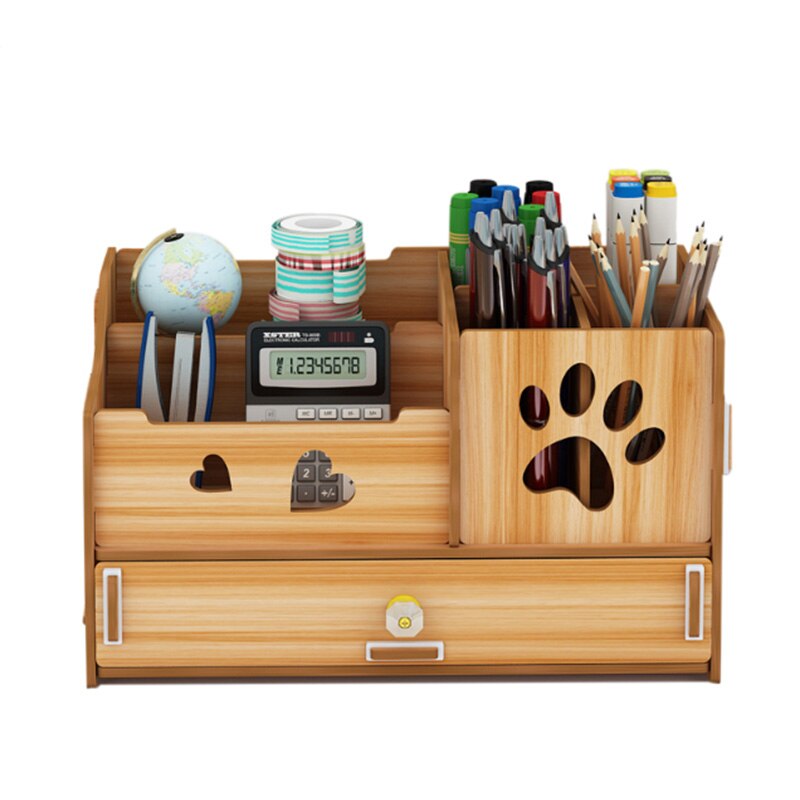 Pen holder storage box desktop decoration simple office supplies pen barrel stationery storage desk storage box