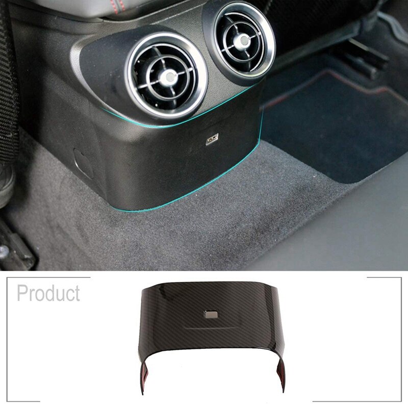 Abs-achteruitrij-airco-uitlaatafdekking voor alfa romeo giulia