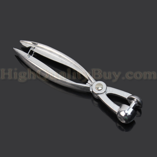 Picadora de aceitunas de cerezo manual de aluminio, 1 Uds., extracción fácil, extractor de núcleo, pinza removedor de sembradora, herramienta práctica de bricolaje para alimentos para el hogar