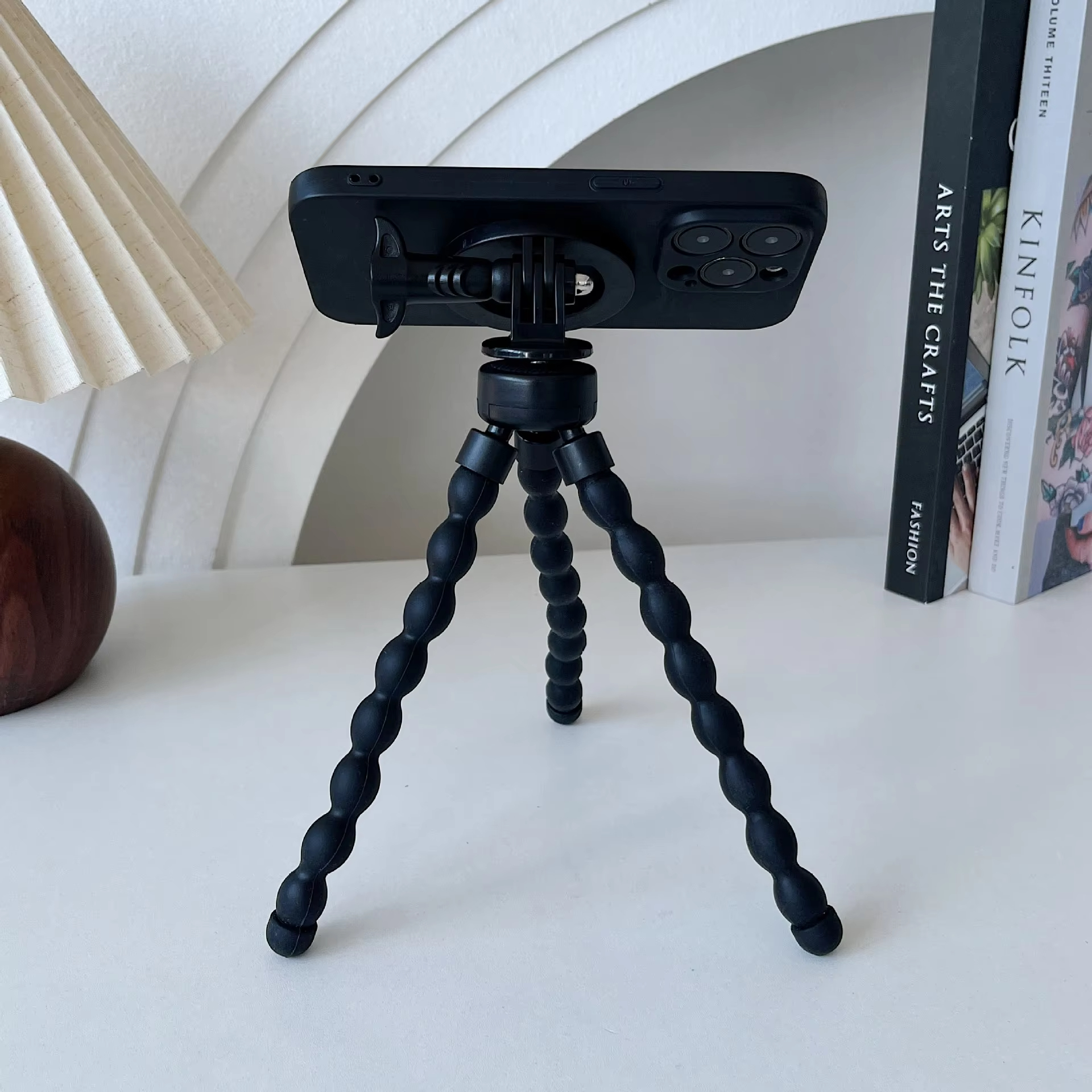 Für Magsafe Magnetische Stative Für praktisch Stativ Smartphone Einbeinstativ Universal- Stehen Krake Mini Stativ Für Telefon Halfter