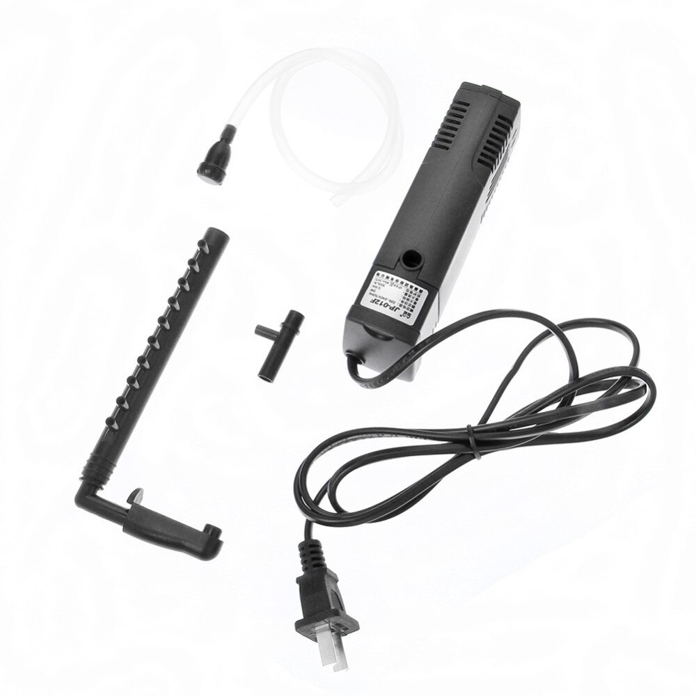 Aquariumfilter voor aquarium, zuurstof toevoegen, dompelpomp, 3w sproeifilterfunctie en zuurstoffunctie