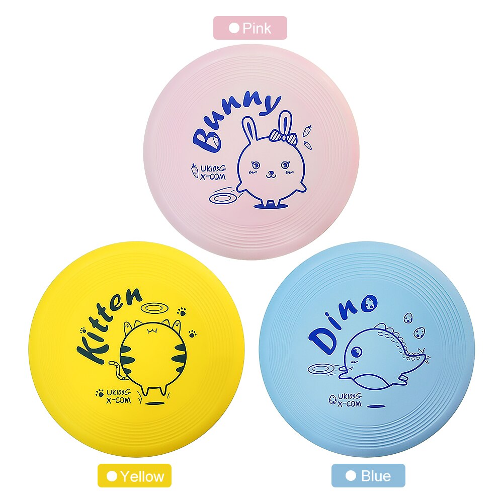 Discos voladores de plástico de 9,4 pulgadas y 105g, juguete deportivo para exterior, disco volador para deportes acuáticos para niños