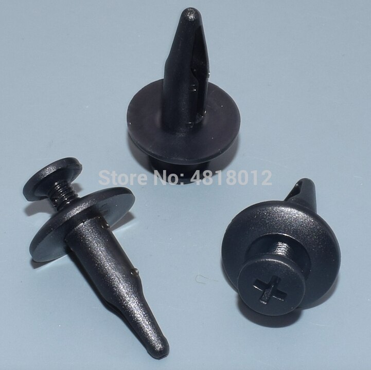 Worldgolden 100 stk plastfester radiator skjerm listverk holder til gm #20664092 Ford #n804570s, land rover#ryq 500070