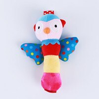 Wings Insect Rattle Stick Bar Newborn Baby Infant Hand Bell Handbell Sound Spin Kids Toy Early Education Squeaker 0-12 Months: OWL