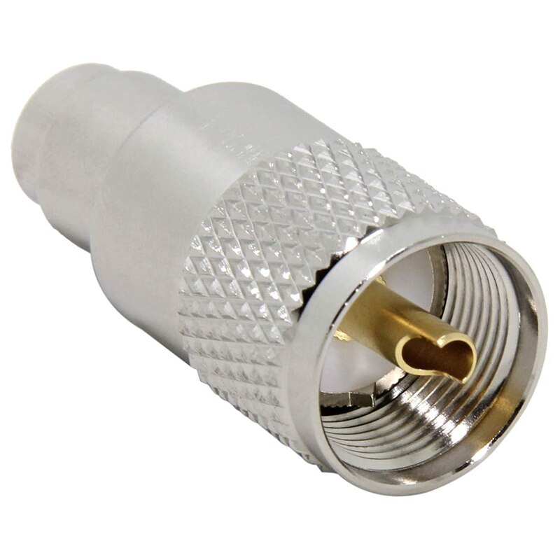 10-Pack UHF PL 259 Male Solder Coax Plug with Reducer PL259