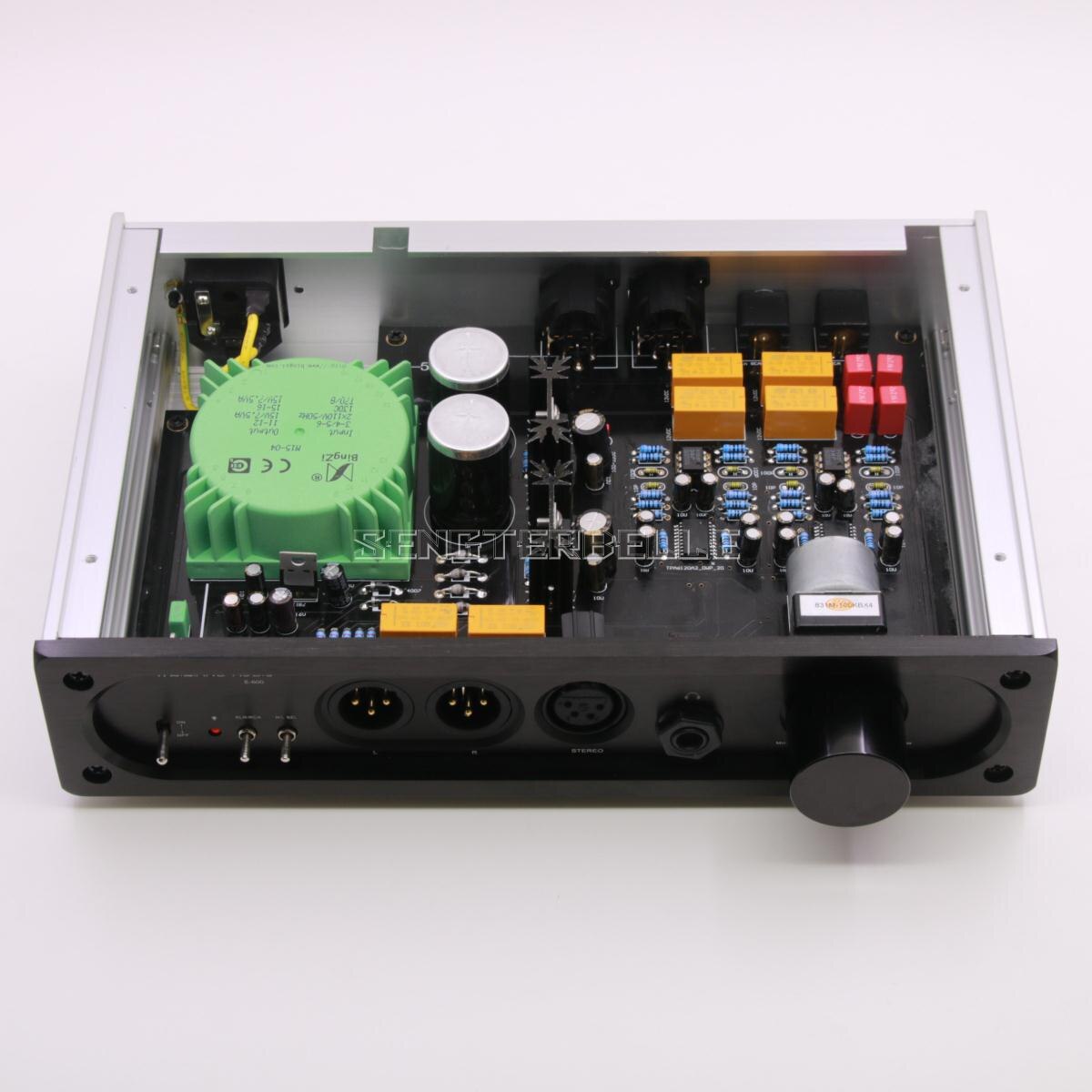 Volledige Aluminium Hoofdtelefoon Chassis Amp Box Voor E600 Hoofdtelefoon Circuit