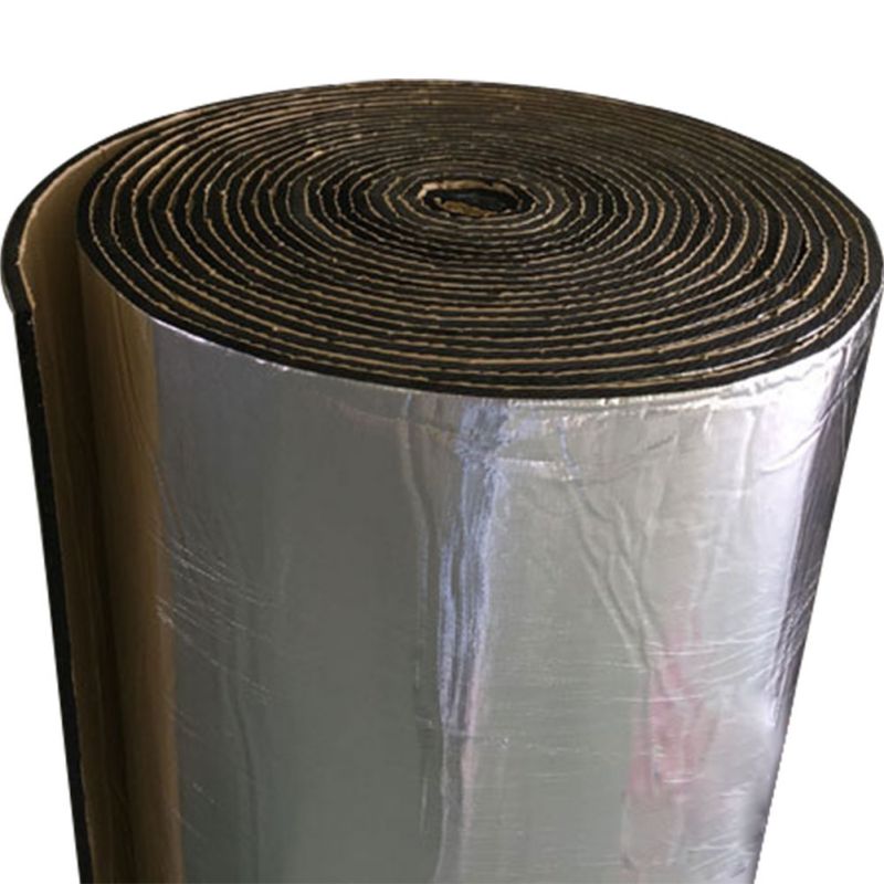 Aislamiento acústico de fibra de vidrio para coche, aislamiento térmico de caucho, insonorización, vibración, FM, 30x50cm