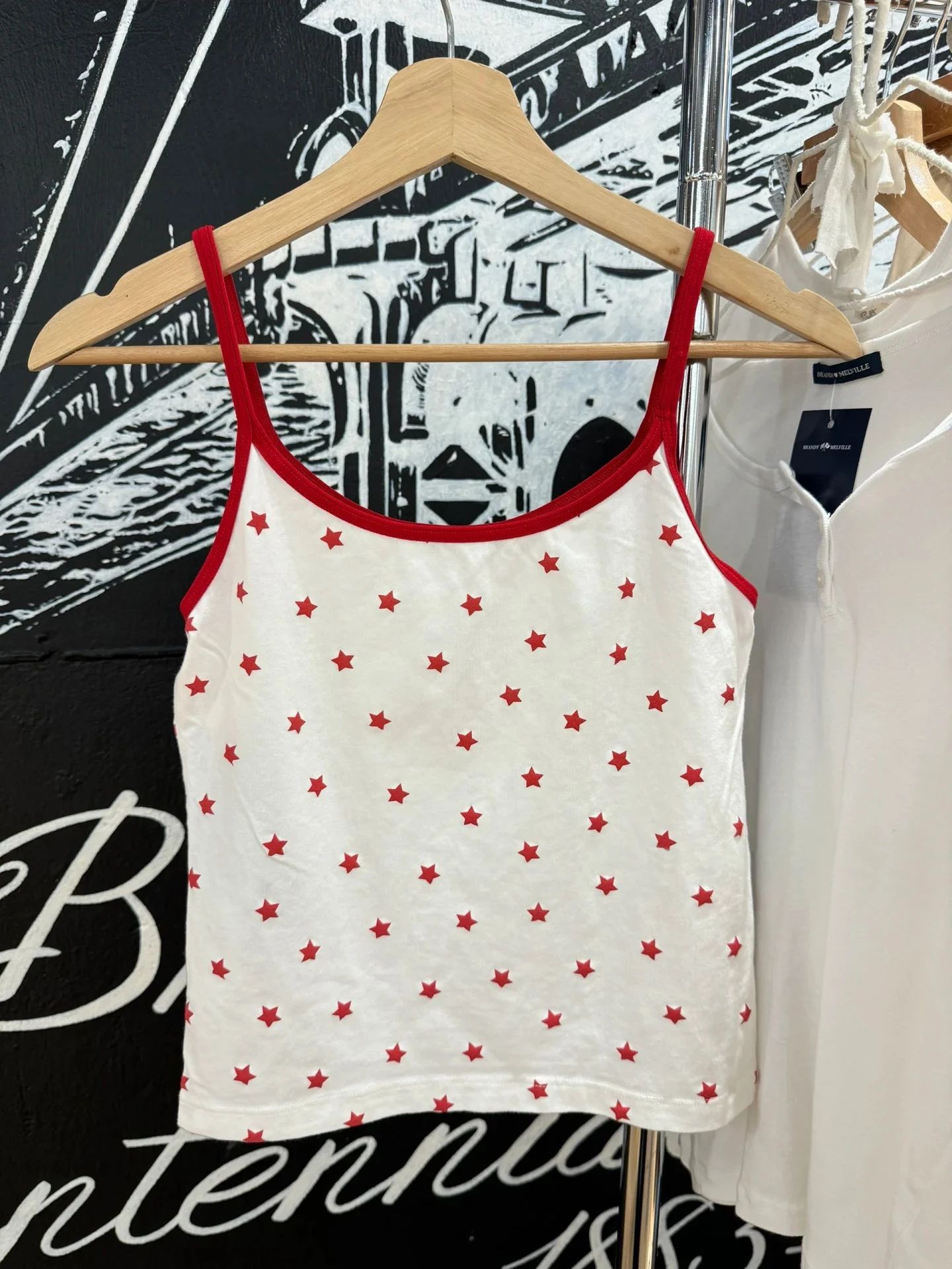 Söt liten hjorttryck smal crop top kvinnor sommar bomull ärmlös beskuren linne harajuku avslappnad söt linnen  y2k: Kungsblå