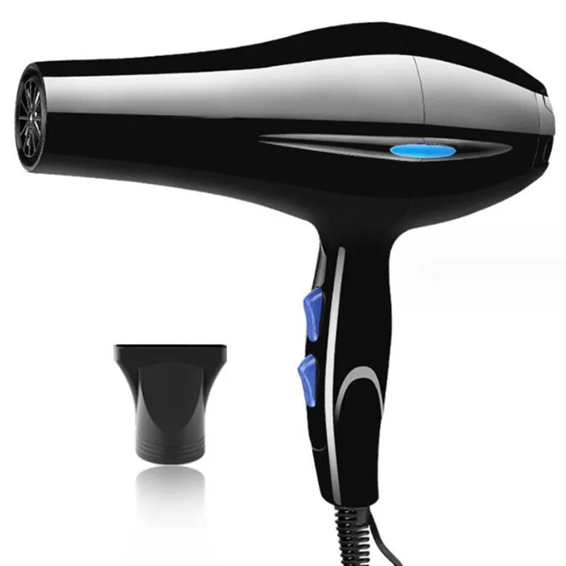 Secador de pelo , 1200W/2200W, engranaje de gran potencia, cepillo secador de pelo para peluquería, herramientas de salón de barbería, ventilador secador de pelo: Naranja / Enchufe Australia