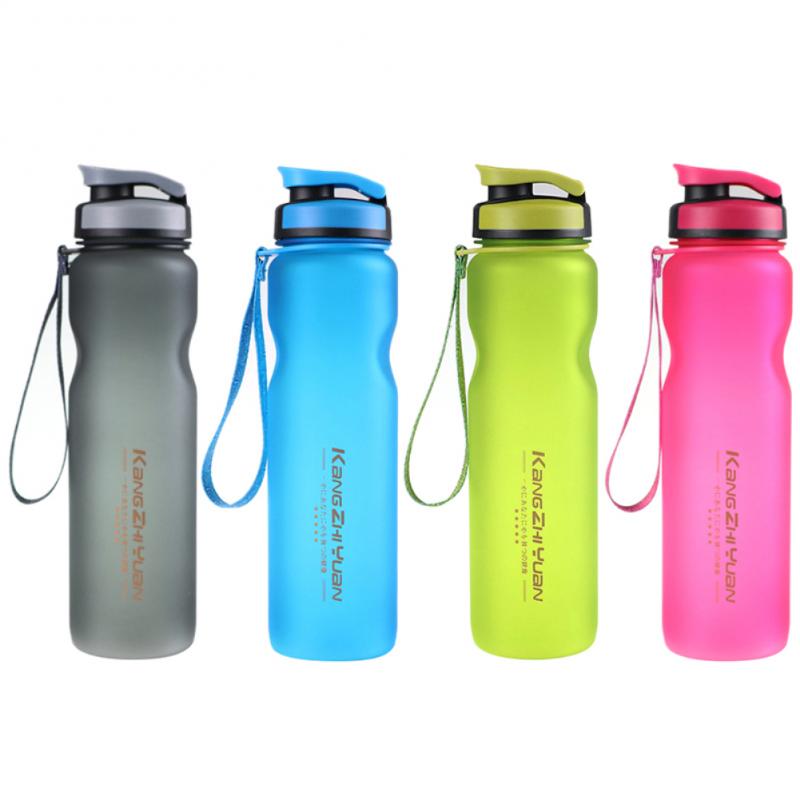 1L Explosion Sports Water Bottles Protein Shaker Outdoor Travel Portable Leakproof PC Protable Drink Bottle: Random color