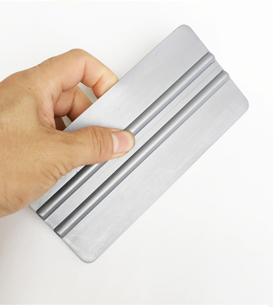 Vinyl Graphic Applicator Large Grey Card Squeegee For Vehicle Wrap Window Tint Sticker Decal, Shop Sign, Wall Art MO-240