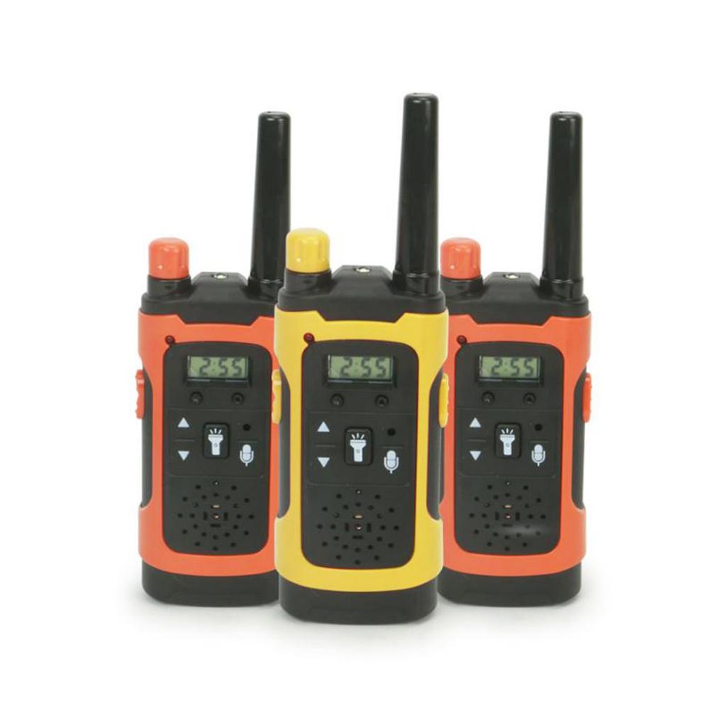 2 pezzi walkie-talkie per bambini con luce a LED chiamata Wireless portatile a lunga distanza Radio elettronica a 2 vie giocattoli educativi per bambini