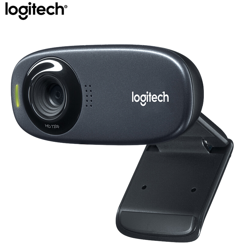 Logitech C310 HD 720P Webcam With 5MP Photos Built-In MIC Auto Focus Web Camera Webcast Camera Gaming Camera For PC Notebook