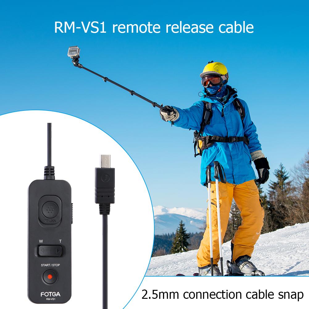 RM-VS1 Fernbedienung Auslöser mit Multi Terminal Kabel für Sony A7 A7II A7r A7RII A6000 A3000 A7RM2 A7M2 A7S2 als RM-VPR1
