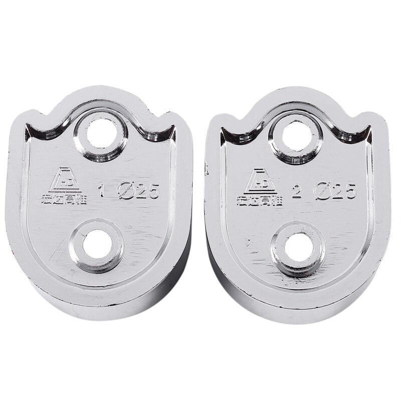 Pxyelec Roestvrij stalen kast staaf flenshouder voor buitendiameter 1 inch 25 mm stalen buis, pak van 4 Pxyelec Roestvrij stalen kast staaf flenshouder voor buitendiameter 1 inch 25 mm stalen buis, pak van 4