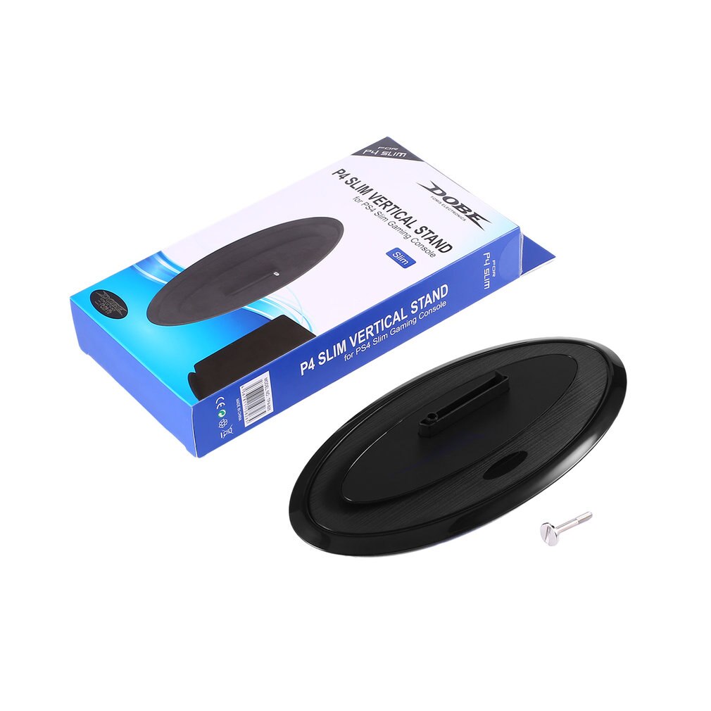 Support Vertical mince pour PS4 Station de montage mince Console de jeu peu encombrante Portable facile à utiliser Simple et esthétique