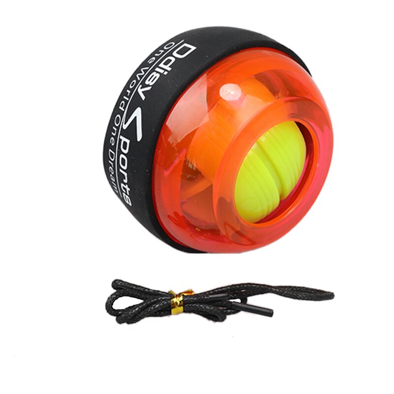 LED Muscle Power Ball Wrist Ball Trainer Relax Gyroscope PowerBall Gyro Arm Exerciser Strengthener Fitness Equipments