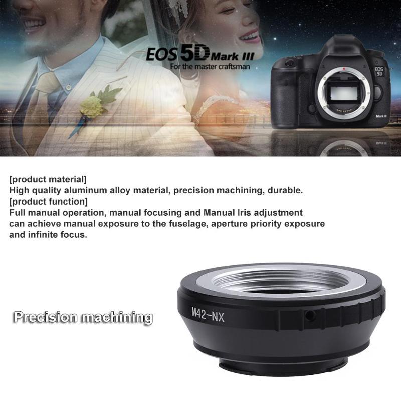 Verstelbare Hoge Precisie M42-NX M42 Draad Lens Nx Mount Camera Lens Adapter Ring Voor Samsung NX11 NX10 NX5 Camera