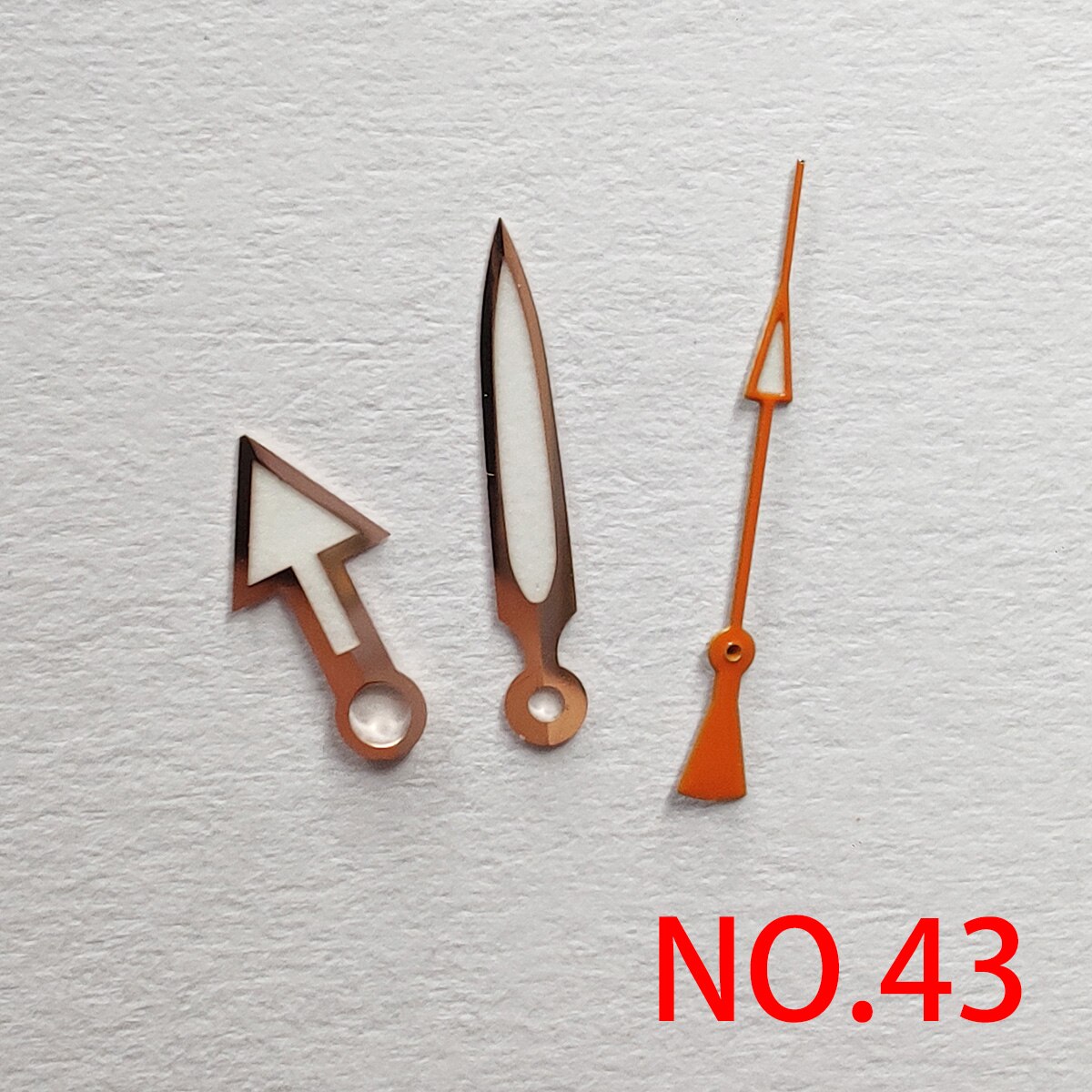 Nh35 Pointer Orange Naald Groene Lichtgevende, Horloge Accessoires, Geschikt Voor Nh35, Nh36 Beweging: Default Title