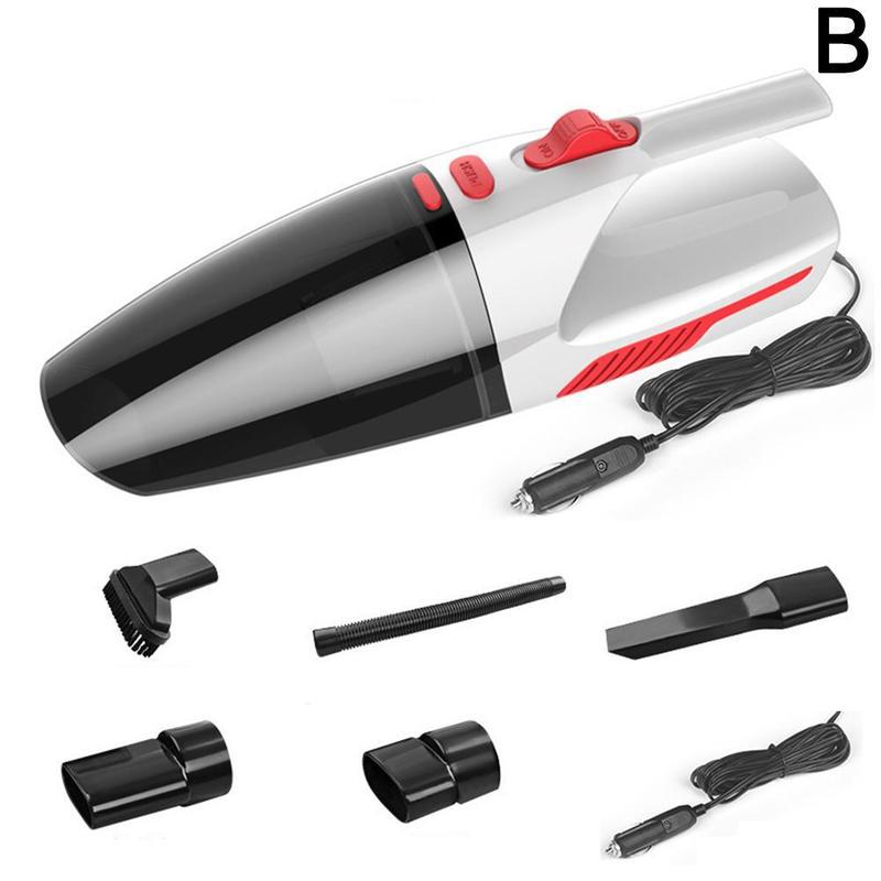 1pcs Car Vacuum Cleaner Rechargeable Car Available Cleaner Dual-use Portable And Dry Power Wet High Vacuum Car K9V3