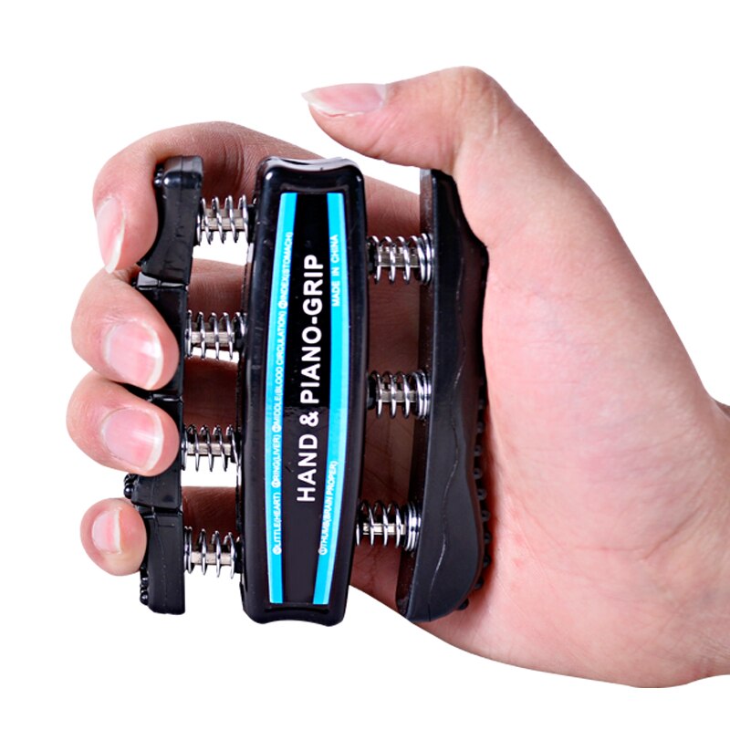 Hand Exerciser Finger Strengthener Hand Piano Grip Spring-Loaded Finger-Piston System Isolate Exercise Each Finger Grip