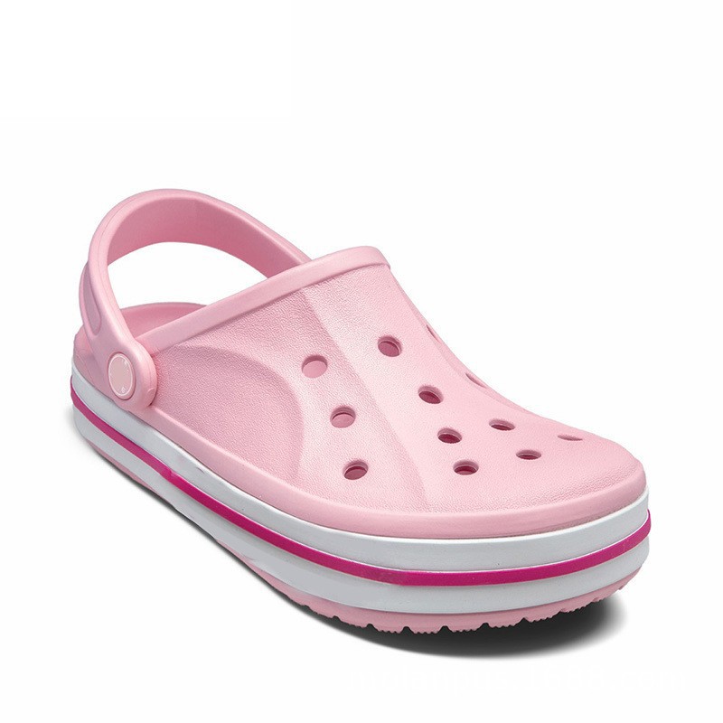 Sandales nuage respirantes à trous bouffants Crss – Chaussures blanches à plateforme toutes saisons pour femmes pour le style de rue/plage