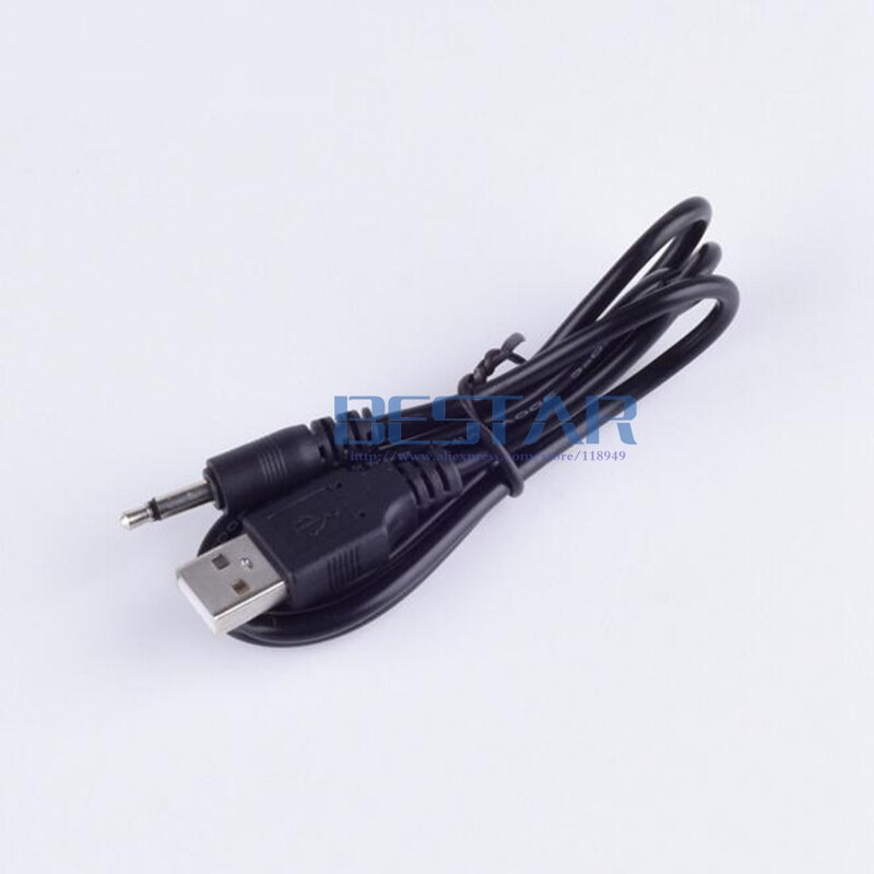1 m USB Jack Aux 3.5mm Mono Audio kabel USB 3.5mm jack 3.5 USB 2.0 naar DC3.5mm 2A opladen power kabel 3FT