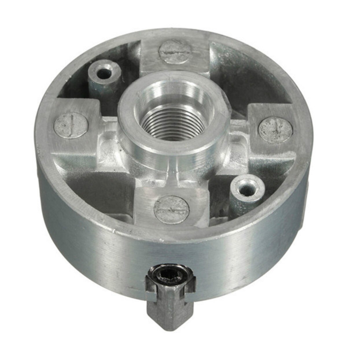 4 Jaws Self Centering Latte Chuck Manual Chuck 4-jaw Chuck Lathe Machine Tool Drill Chuck M12 Metal Scroll Chucks For Drilling