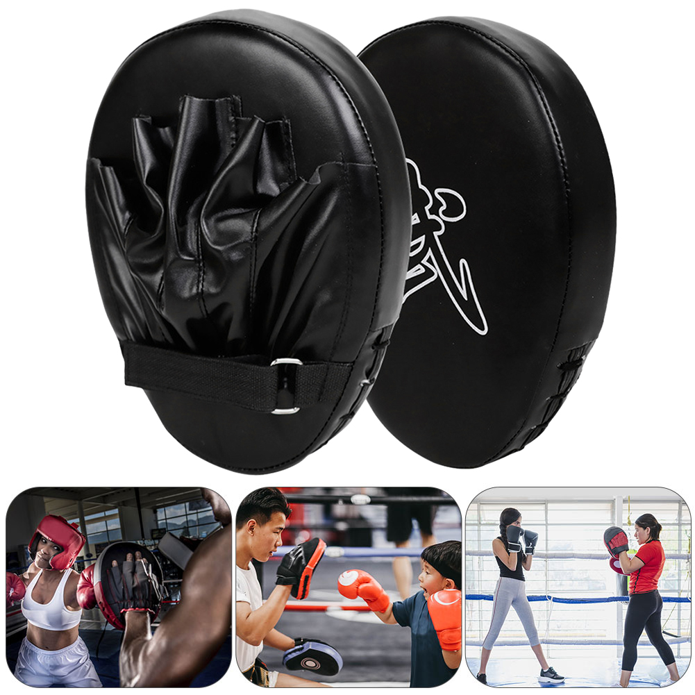 Boxing Target Boxing Pad PU Leather Boxing Focus Pad Muay Thai Foot Target for Kicking Boxing Shield Training