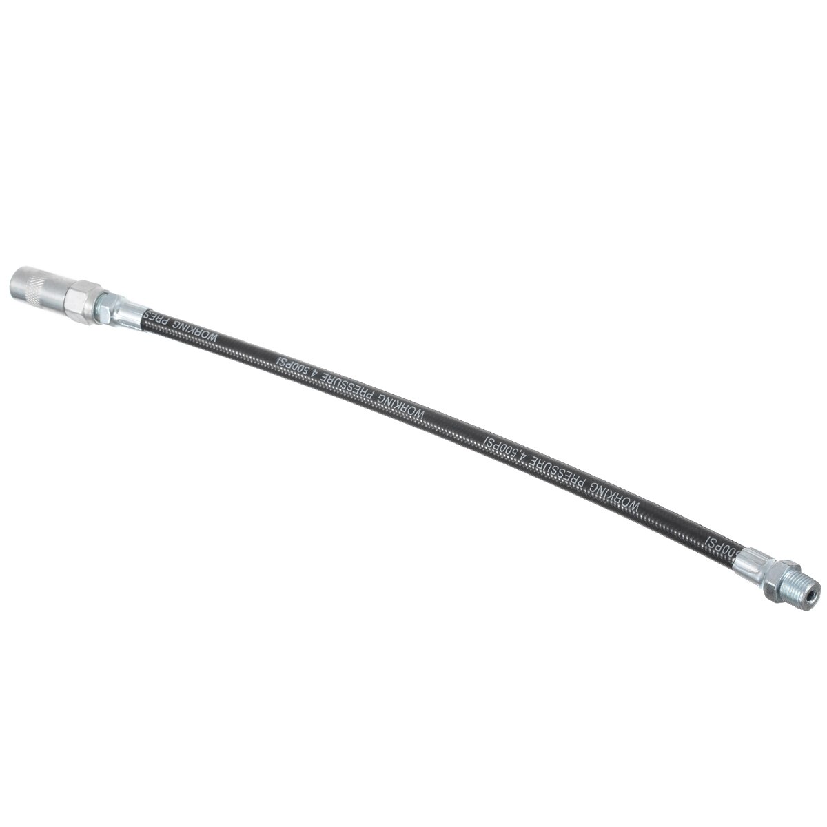 13'' Plumbing Grease Hose High Pressure Long Extension Hand OperateWhip Hosepipe Hose Heavy Duty Grease Tools Flexible Durable