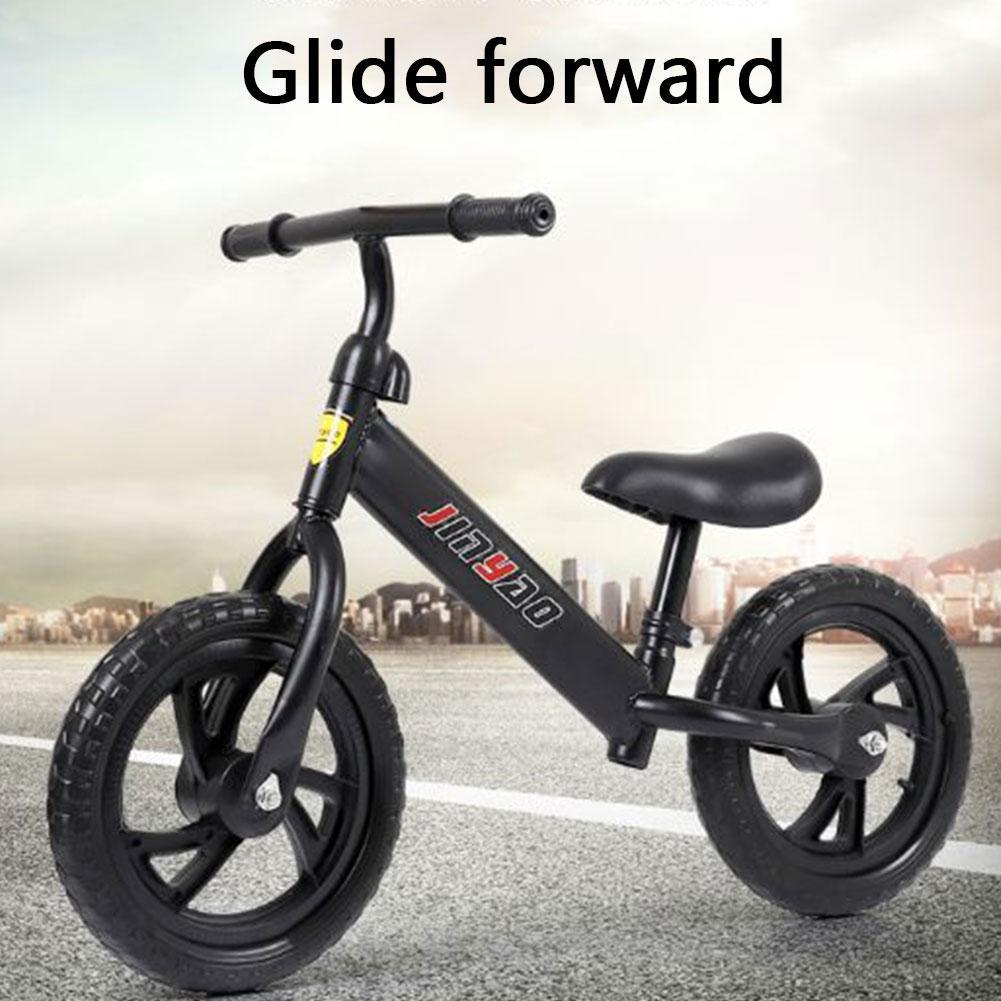 Children's Balance Bike No Pedals Height Adjustable Riding 360° Learning Walking Rotatable With Scooter Bicycle Handlebar L6F9