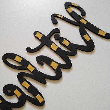 KaanLaser Decorative Wood Wall Post-Kitchen 438358421