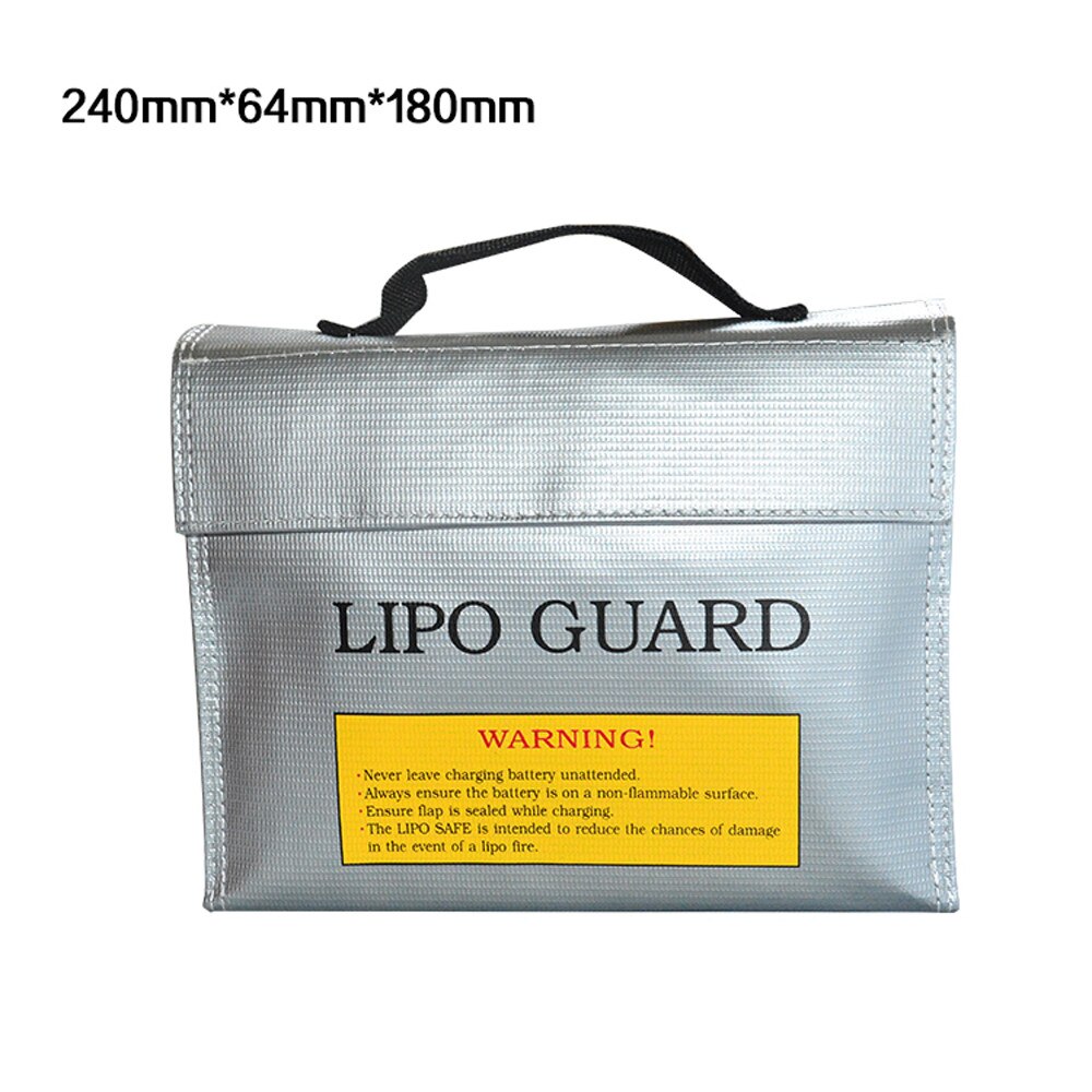 LiPo Li-Po Akku Brandschutz Sicherheit bewachen Sichere Tasche 240*64*180MM LiPo Batterie Sicherheit Tasche feuerfeste taschen 1217 #2