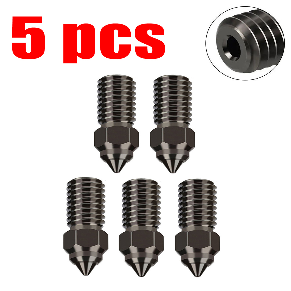 Nozzle For ELEGOO Neptune 4 Nozzle For Elegoo Neptune 4 pro Nozzles Brass Stainless Steel Hardened 0.2 0.4 0.6 0.8 1.0mm